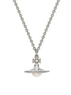 Simonetta Pearl Pendant Necklace Silver - VIVIENNE WESTWOOD - BALAAN 1