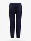 Men's Compass Patch Light Stretch Cotton Canvas Track Pants Navy - STONE ISLAND - BALAAN 3