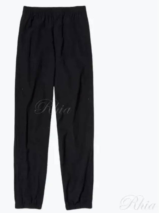 24 High Count Wool Poplin Pants Black A24SP03WP - AURALEE - BALAAN 1