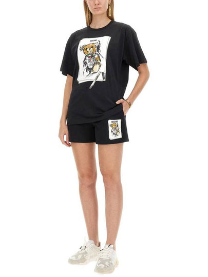 Moschino Logo Print T-Shirt - MOSCHINO - BALAAN 2