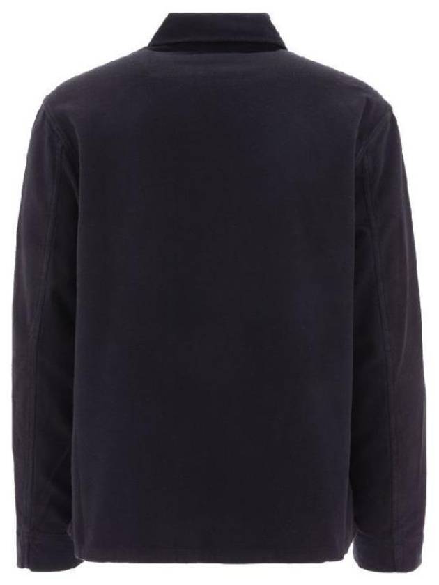 Men's Evening Brushed Cotton Jacket Black - OUR LEGACY - BALAAN 3