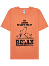 Relax Short Sleeve T-Shirt Orange - WILD DONKEY - BALAAN 10