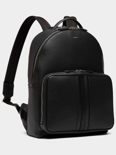 Mythos Leather Backpack Black - BALLY - BALAAN 2