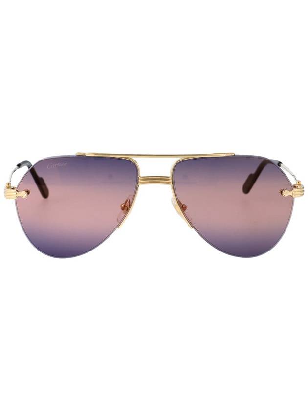 Aviator frame sunglasses CT0427S_004 - CARTIER - BALAAN 2