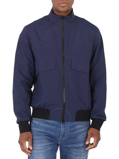 Save The Duck Men's Navy Blue Alcyone Bomber Jacket, Size Small - SAVE THE DUCK - BALAAN 1