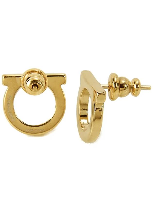 Gancini Earrings Gold - SALVATORE FERRAGAMO - BALAAN 5