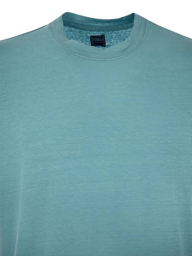 Linen flex T-shirt - FEDELI - BALAAN 4