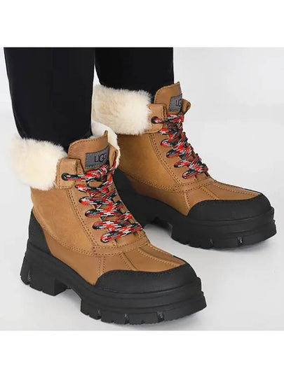 Ashton Addie Fleece Winter Boots Chestnut - UGG - BALAAN 2