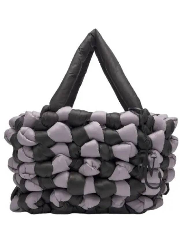 Noted tote bag black gray handbag - JW ANDERSON - BALAAN 1