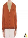 Bold Fox Head Cotton Cardigan Tobacco - MAISON KITSUNE - BALAAN 2