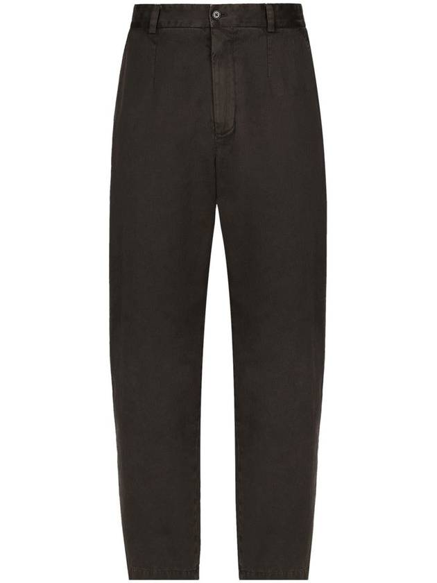 Dolce & Gabbana Garment-Dyed Trousers - DOLCE&GABBANA - BALAAN 1