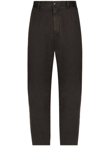 Dolce & Gabbana Garment-Dyed Trousers - DOLCE&GABBANA - BALAAN 1