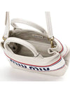 embroidered logo canvas handbag chalk - MIU MIU - BALAAN 6