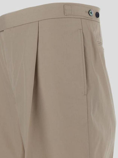 Typewriter Fit 5 Slacks Beige - THOM BROWNE - BALAAN 2