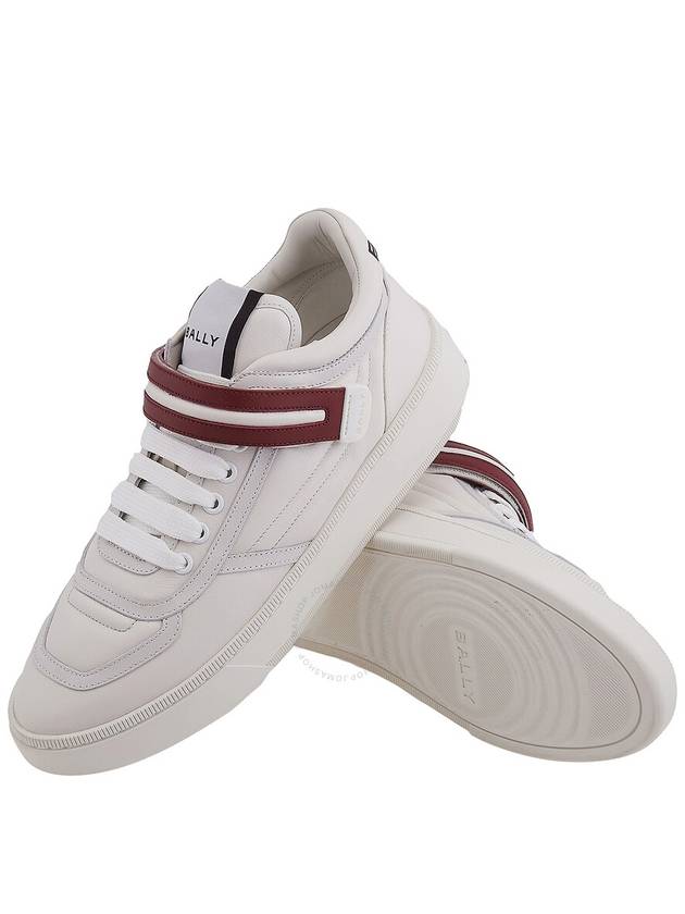 Bally White Raise Royce Leather Low-Top Sneakers, Brand Size 40 ( US Size 7 ) - BALLY - BALAAN 2