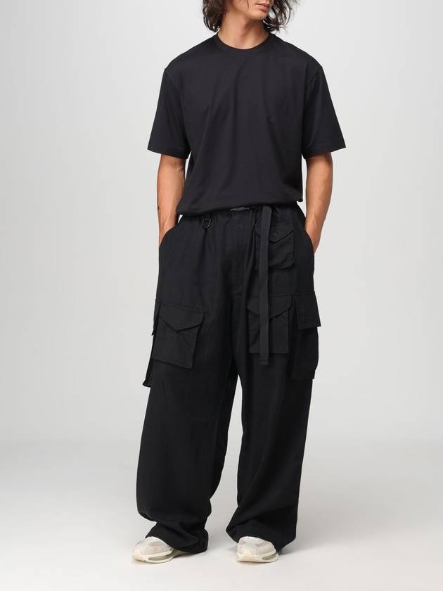 Washed Twill Cargo Straight Pants - Y-3 - BALAAN 3