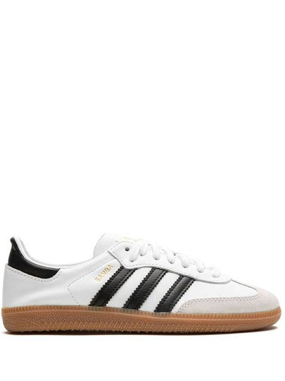 Samba Decon Leather Low Top Sneakers White - ADIDAS - BALAAN 2