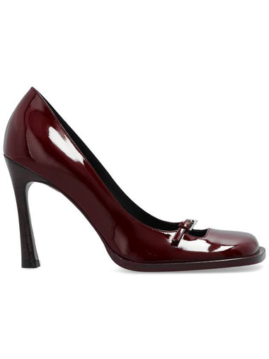 The Attico Mia High Heels, Women's, Burgundy - THE ATTICO - BALAAN 1