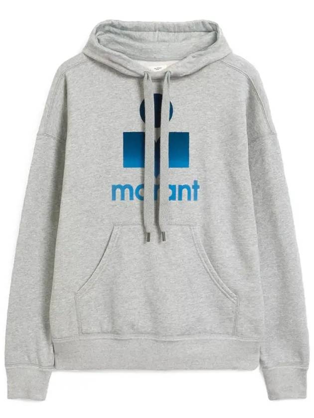 13th Anniversary Mansell Logo Brushed Hoodie SW0031 22P048E 02GY - ISABEL MARANT - BALAAN 1