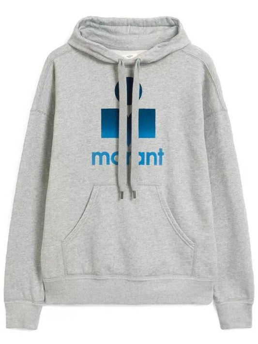13th Anniversary Mansell Logo Brushed Hoodie SW0031 22P048E 02GY - ISABEL MARANT - BALAAN 2
