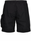 Flat Nylon Lens Beachwear Shorts Black - CP COMPANY - BALAAN 4