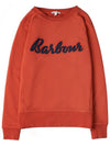 Women's Otterburn Sweatshirt Orange - BARBOUR - BALAAN 11