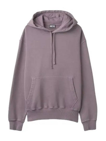 Max Hooded Peel Oval Face Powder Hoodie T Shirt - DIESEL - BALAAN 1