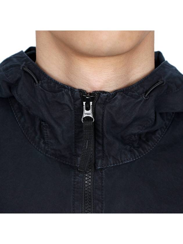 Wappen Old Effect Hooded Jacket Navy - STONE ISLAND - BALAAN 8