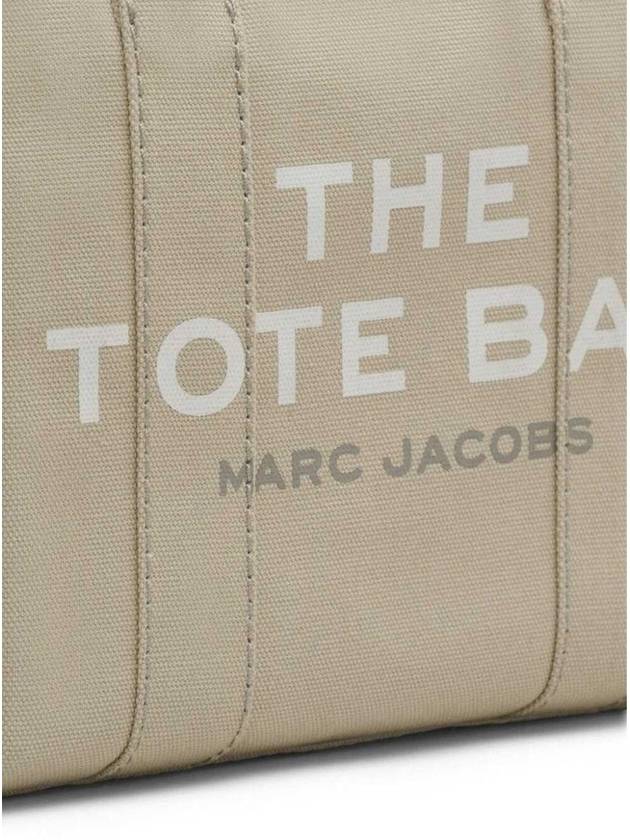 'Traveler Handbag' Mini Beige Tote Bag With Logo In Fabric Woman - MARC JACOBS - BALAAN 3