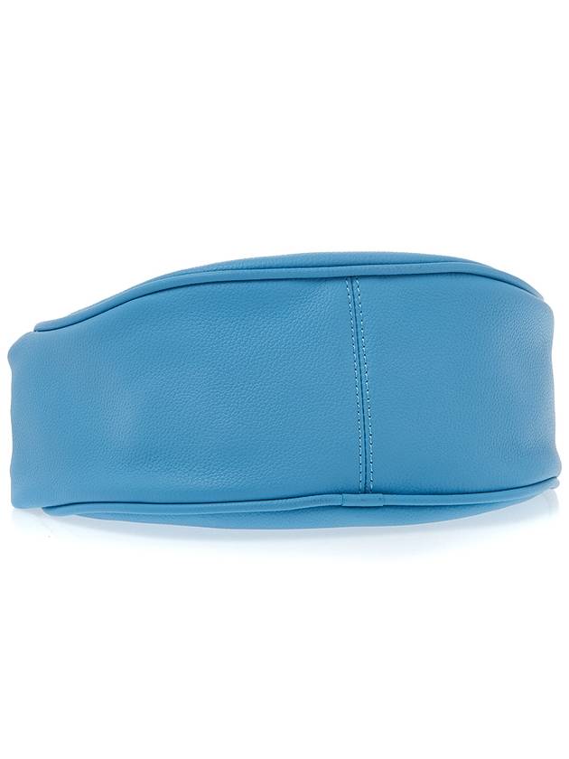 Baby Kush Small Grain Shoulder Bag Blue - BY FAR - BALAAN 6