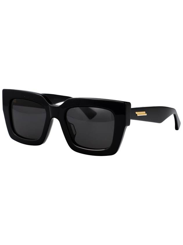 Bold Square Sunglasses Black - BOTTEGA VENETA - BALAAN 3