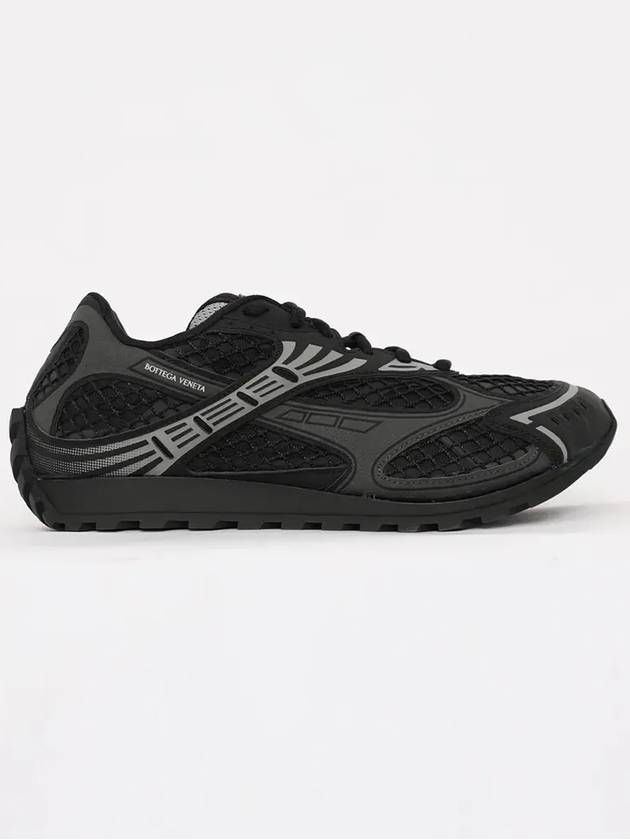 Orbit Mesh Low Top Sneakers Black - BOTTEGA VENETA - BALAAN 3