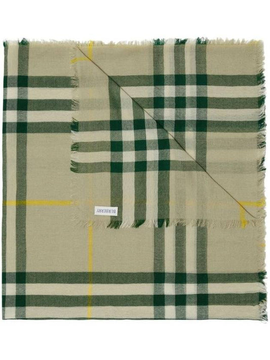 Vintage Check Wool Scarf 8080099 - BURBERRY - BALAAN 1