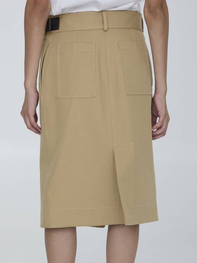 Wrap Midi Skirt - BOTTEGA VENETA - BALAAN 4