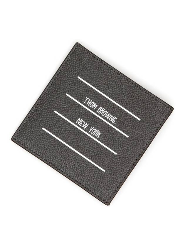 Three Stripes Logo Card Wallet FAW049A 05808 - THOM BROWNE - BALAAN 6