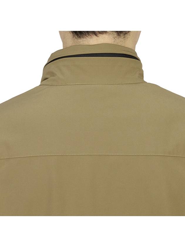 Shell R Lens Zip-Up Jacket Brown - CP COMPANY - BALAAN 10