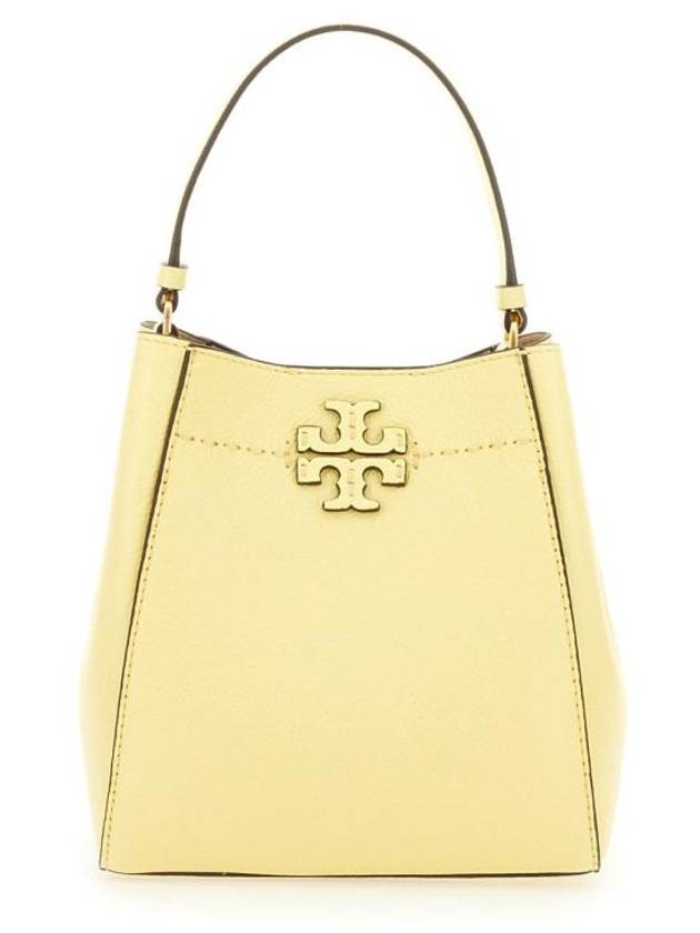 McGraw Small Tote Bag Yellow - TORY BURCH - BALAAN 1