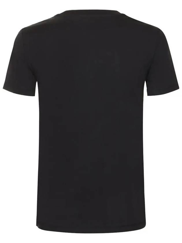 PAPAIA Pocket Logo T Shirt Black 2421946011 002 - MAX MARA - BALAAN 3