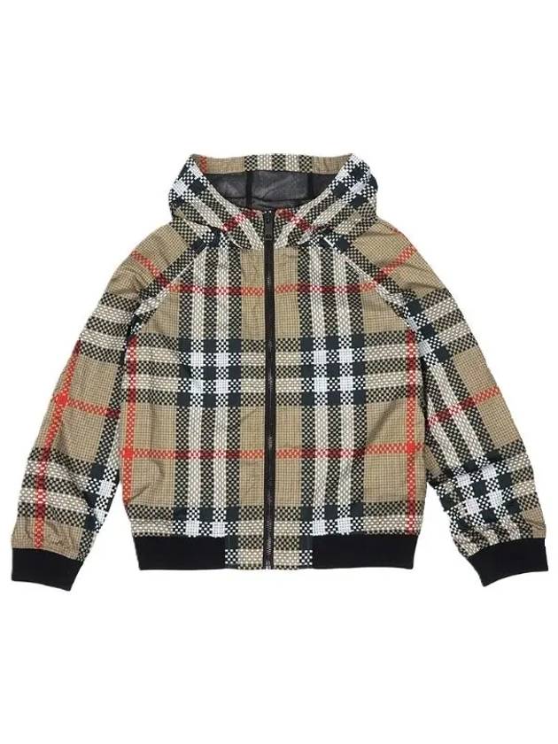 Kids Jacket 8069336A7168 Check - BURBERRY - BALAAN 2