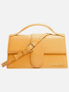 Le Grand Bambino Crossbody Flap Bag Dark Yellow - JACQUEMUS - BALAAN.