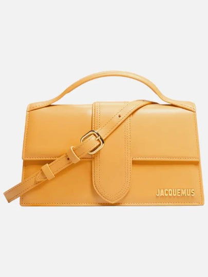 Le Grand Bambino Flap Cross Bag Dark Yellow - JACQUEMUS - BALAAN 2