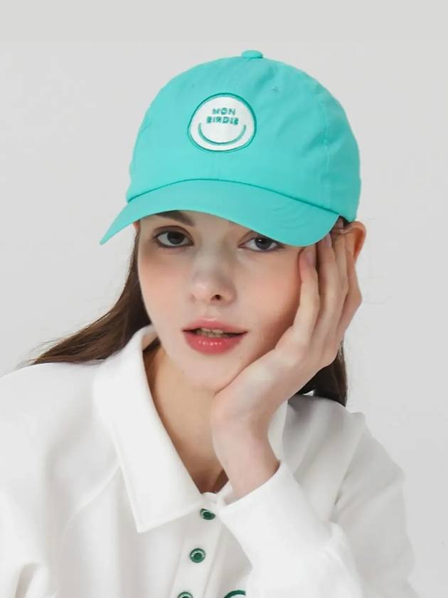 Nylon color ball cap MINT GREEN - MONBIRDIE GOLF - BALAAN 7