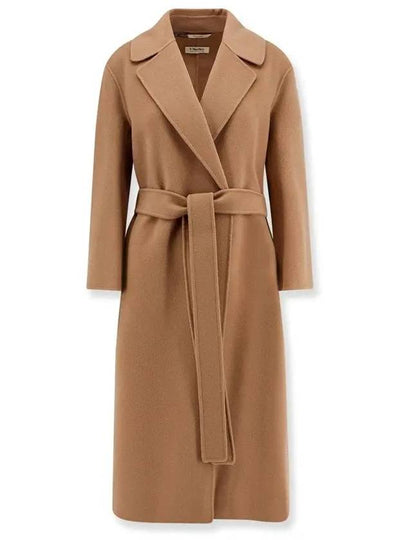 Libya Wool Single Coat Brown - S MAX MARA - BALAAN 2