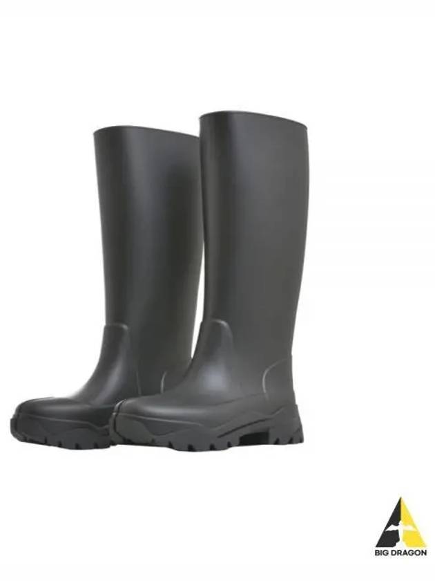 Tabi Rubber Long Boots Black - MAISON MARGIELA - BALAAN 2