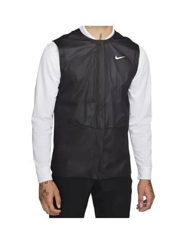 Men's Golf Storm Fit ADV Golf Vest Black - NIKE - BALAAN 2