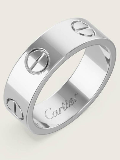 Love Ring White Gold Silver - CARTIER - BALAAN 2