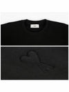 USW027 749 001 Embo Heart Logo Sweatshirt - AMI - BALAAN 5