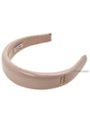 patent leather hairband - MIU MIU - BALAAN 2