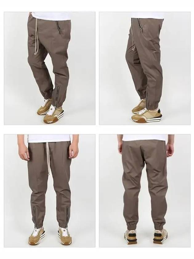 Tecuatl Light Cotton Track Pants Dust - RICK OWENS - BALAAN 3