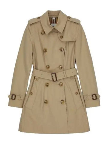 Chelsea cotton trench coat honey - BURBERRY - BALAAN 1